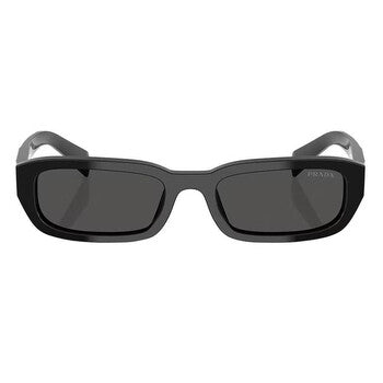 Prada Prada Dark Grey Rectangular Ladies Sunglasses PR B06S 16K08Z 53