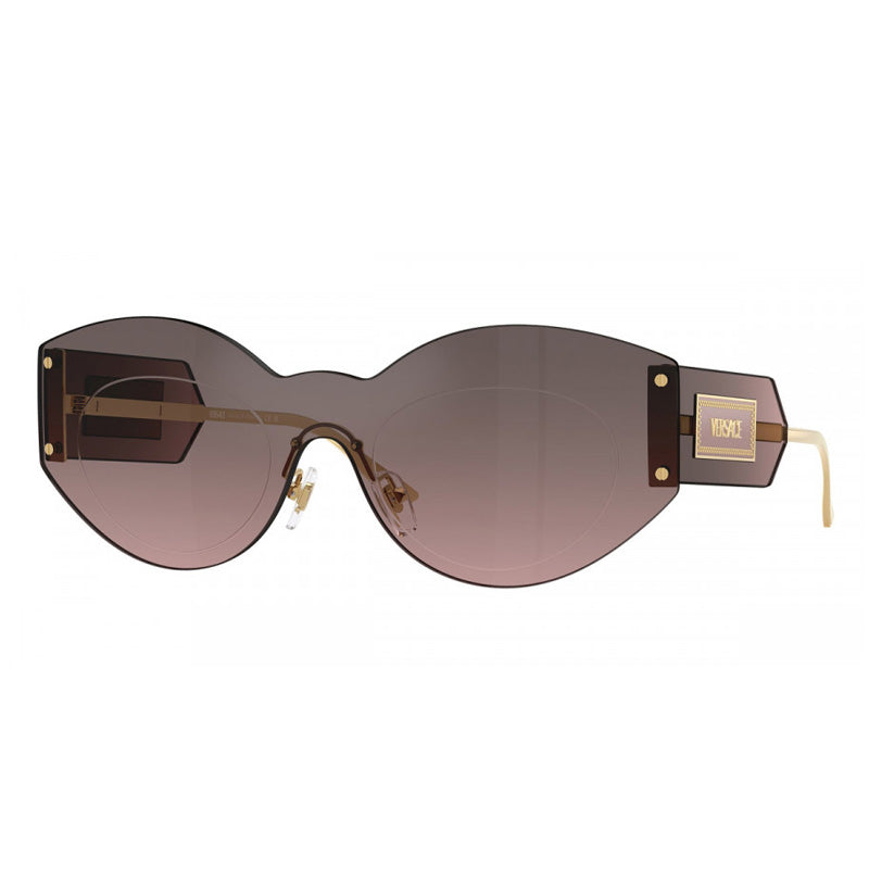 Versace VE2276 100258 Gold/Pink Gradient Grey with Silver Mirror 144mm