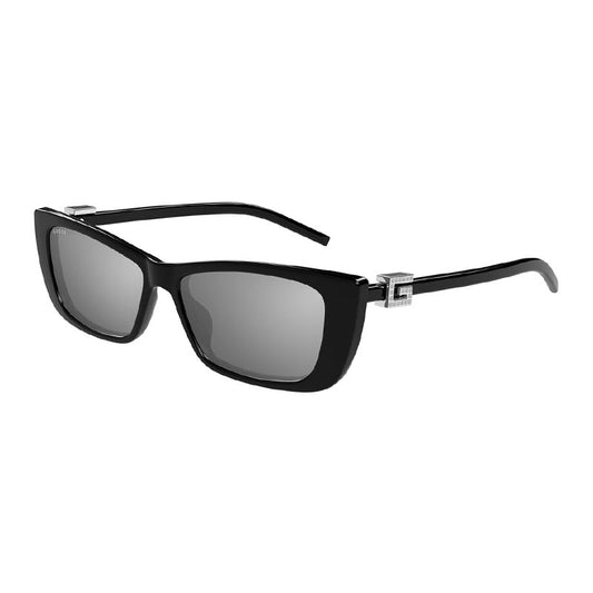 Gucci GG1681S 002 Black/Grey Silver Mirror