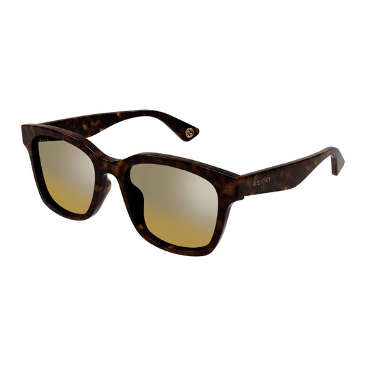 Gucci GG1639SA 002 Havana/Brown Silver Mirror