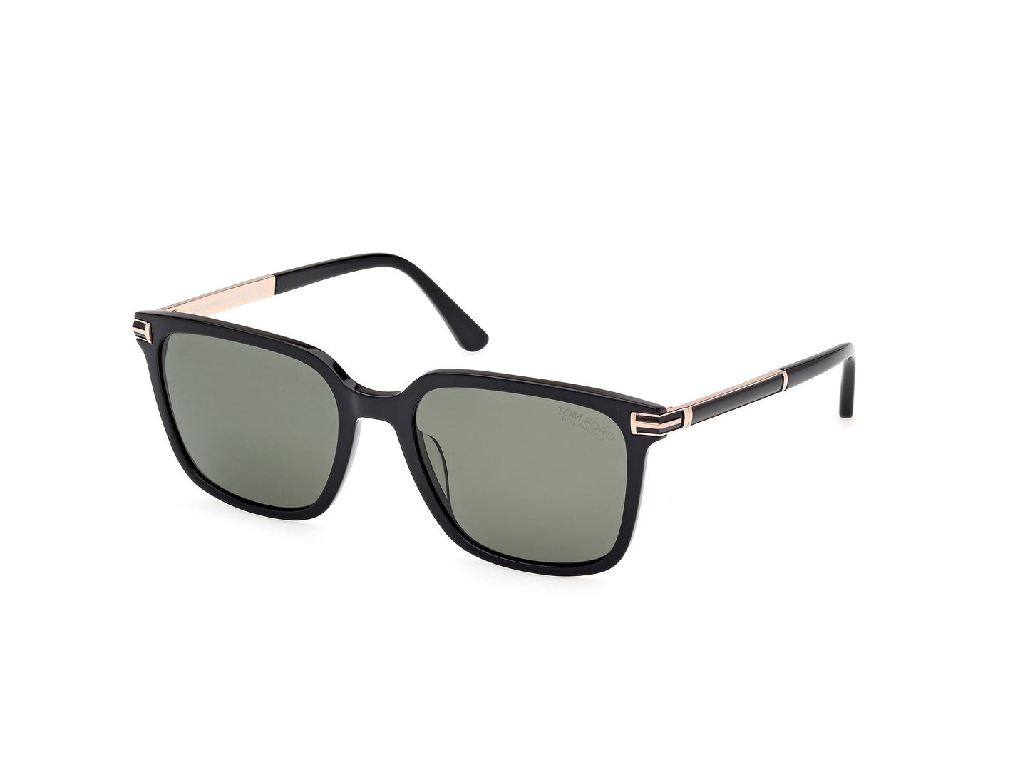 Tom Ford FT1183-01R-56 BLACK / GREEN 56MM TOM FORD SUNGLASSES