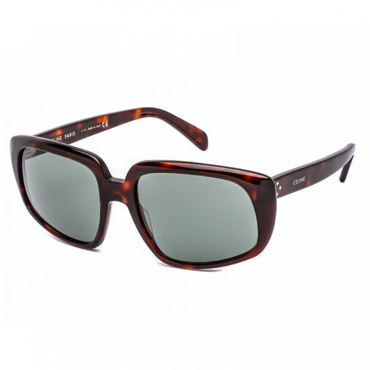 Celine CL40073I 54N Dark Havana/Green