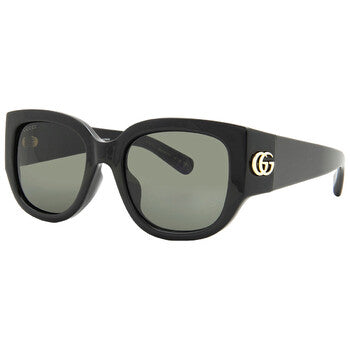 Gucci Gucci Grey Square Ladies Sunglasses GG1599SA 001 52