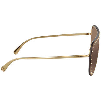 Versace Versace Dark Brown Shield Ladies Sunglasses VE2230B 125273 45