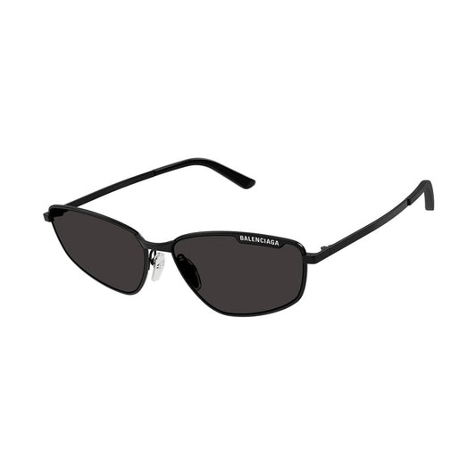 Balenciaga BB0277S 001 Shiny Black/Grey 60mm