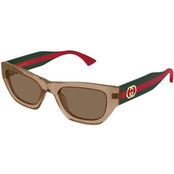 Gucci Gucci Brown Cat Eye Ladies Sunglasses GG2116S 004 52