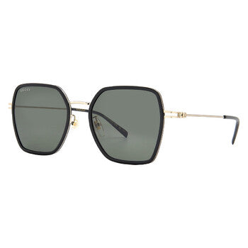 Gucci Gucci Grey Square Ladies Sunglasses GG1850SA 001 53