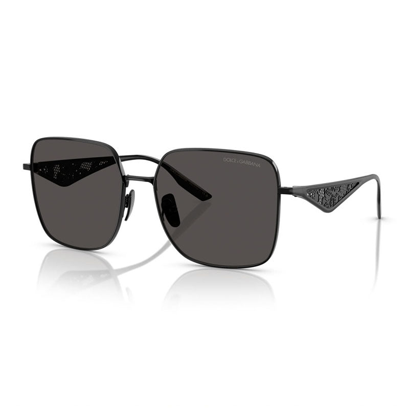 Dolce & Gabbana DG2310 01/87 Black/Dark Grey