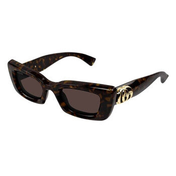 Gucci Gucci Brown Cat Eye Ladies Sunglasses GG1827S 002 49