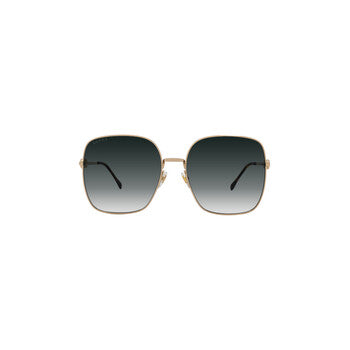 Gucci Gucci Men's Gold Tone Rectangular Sunglasses GG0879S001