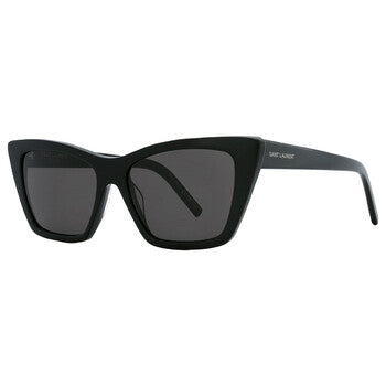 Saint Laurent Saint Laurent Grey Cat Eye Ladies Sunglasses SL 276 MICA 032 55