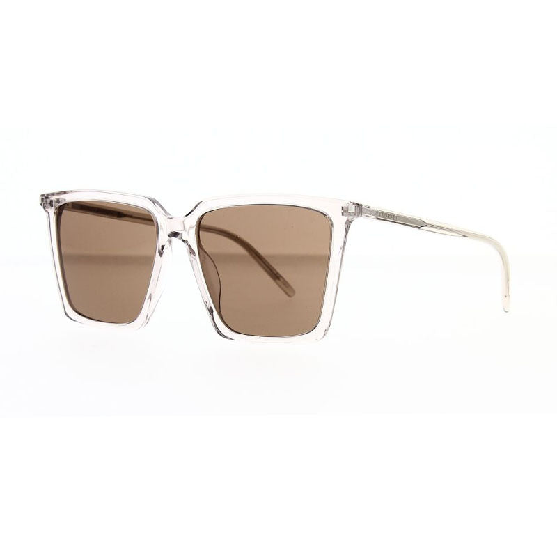 Saint Laurent SL474 003 Transparent Nude/Brown 56mm