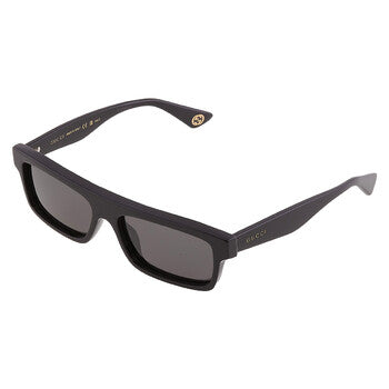 Gucci Gucci Grey Browline Men's Sunglasses GG1616S 001 57