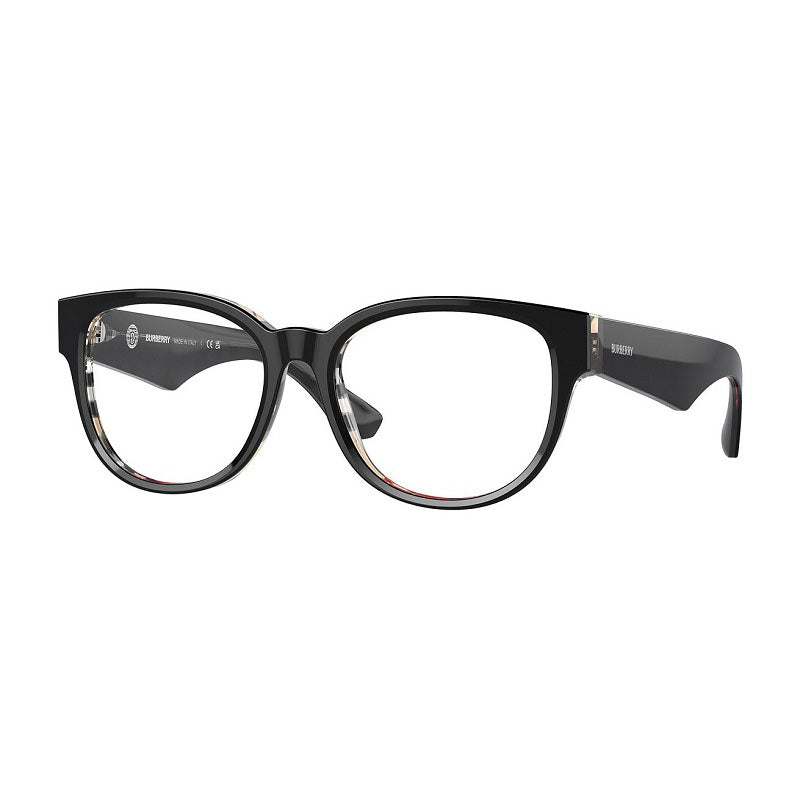 Burberry BE2410 4121 Top Black on Vintage Check 53mm