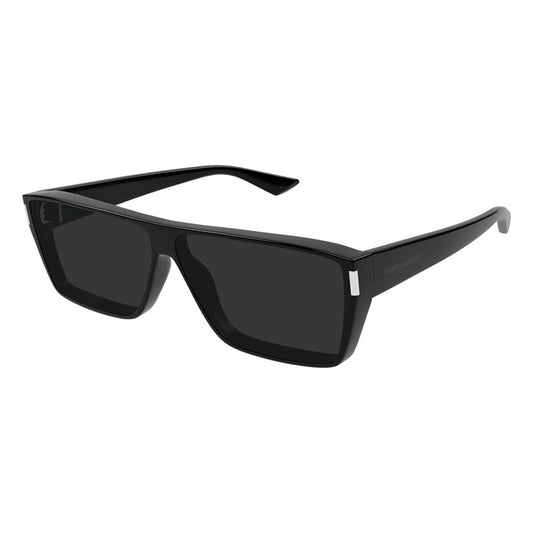 Saint Laurent SL 757 001 Shiny Black/Dark Grey