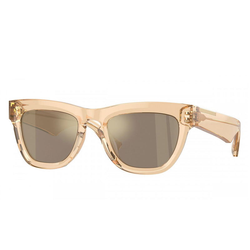 Burberry BE4415U 40635A Transparent Brown/Light Brown Mirror Gold 52mm