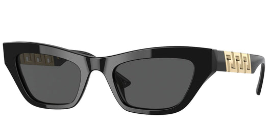 Versace VERSACE-VE4419-GB187-52 BLACK / DARK GREY 52-21-145 VERSACE SUNGLASSES