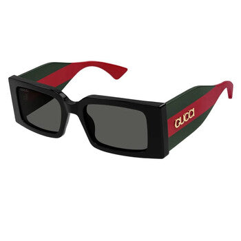 Gucci Gucci Grey Rectangular Ladies Sunglasses GG1860S 001 52