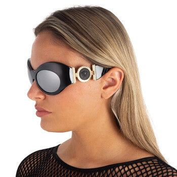Versace Versace Light Grey Irregular Ladies Sunglasses VE4462 GB1/6G 58