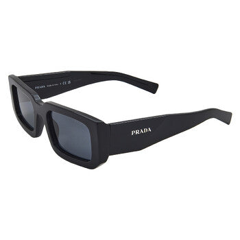 Prada Prada Dark Grey Rectangular Men's Sunglasses PR 06YS 16K2K1 53