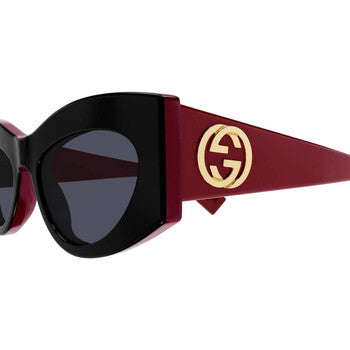 Gucci Gucci Grey Cat Eye Ladies Sunglasses GG1843S 006 53