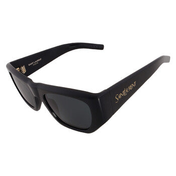Saint Laurent Saint Laurent Grey Square Ladies Sunglasses SL 740 005 52