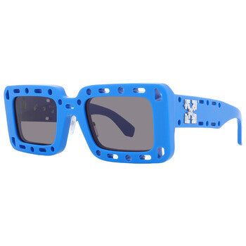Off-White Off-White Atlantic Grey Rectangular Unisex Sunglasses OERI025 4507 52