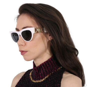Versace Versace Dark Grey Cat Eye Ladies Sunglasses VE4440U 314/87 56