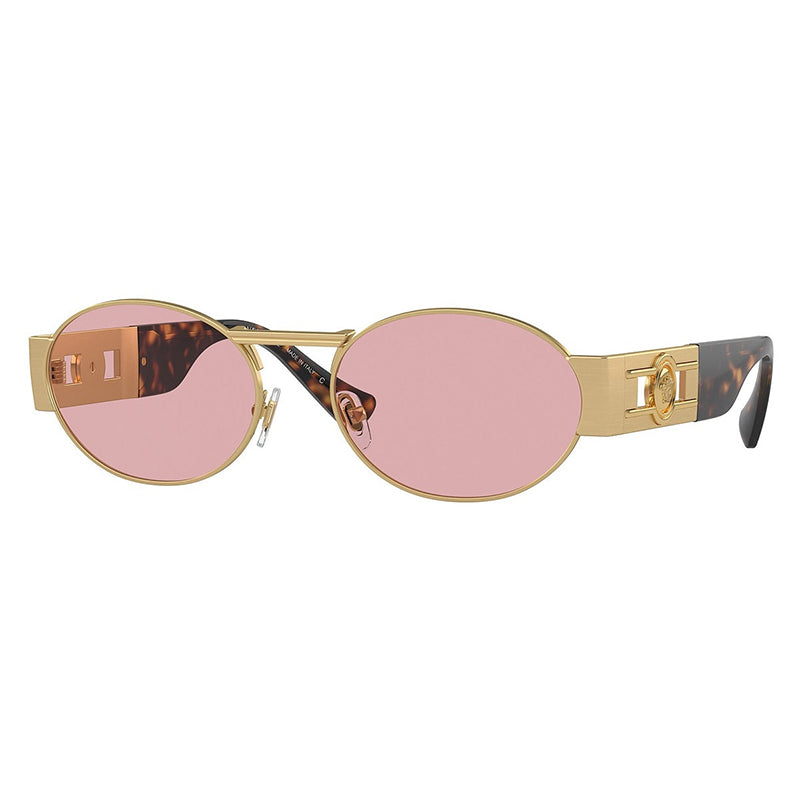 Versace VE2264 100284 Matte Gold Havana/Light Violet 56mm