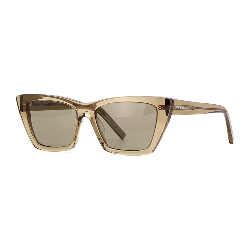 Saint Laurent SL276MICA 043 Transparent Brown/Grey 53mm