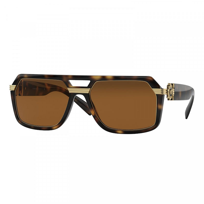 Versace VE4399 108/73 Havana/Gold/Dark Brown 58mm