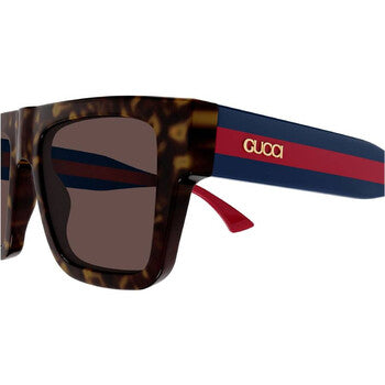 Gucci Gucci Brown Browline Men's Sunglasses GG1868S 002 53