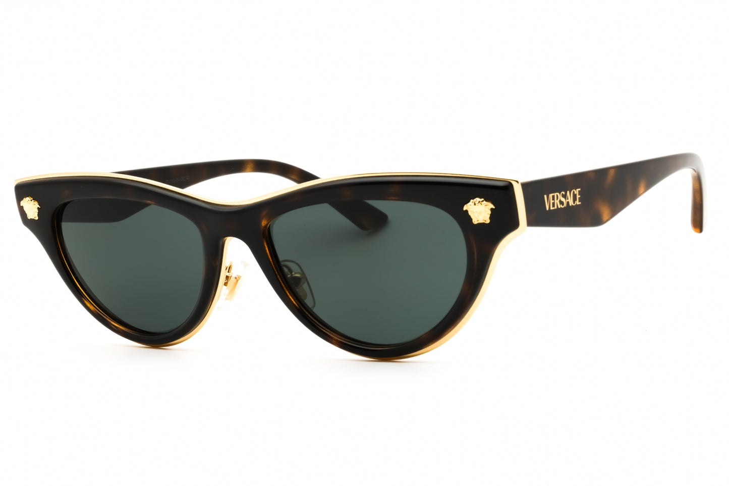 Versace Versace 0VE2273 Sunglasses Havana/Dark Grey