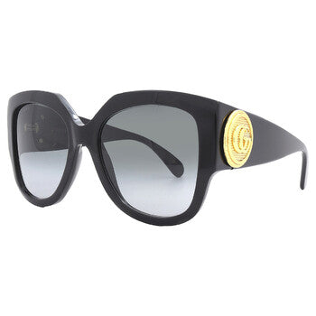 Gucci Gucci Grey Butterfly Ladies Sunglasses GG1407S 001 54