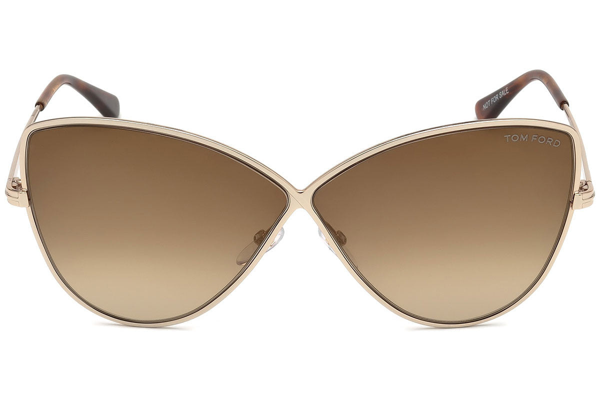 Tom Ford New and Authentic TOM FORD FT0569 28G 65 Sunglasses