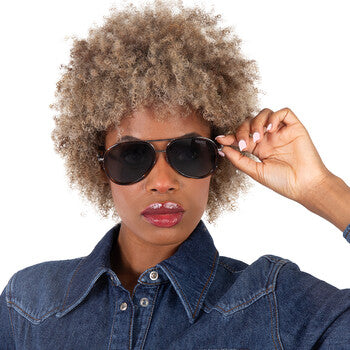 Versace Versace Dark Grey Pilot Unisex Sunglasses VE2260 100187 60