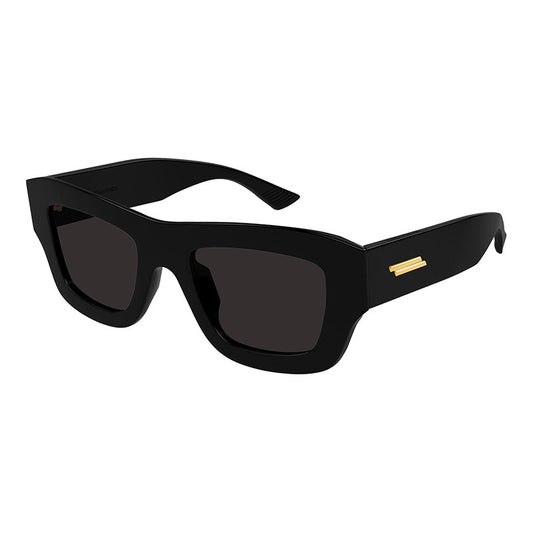 Bottega Veneta BV1357S 001 Shiny Black/Grey