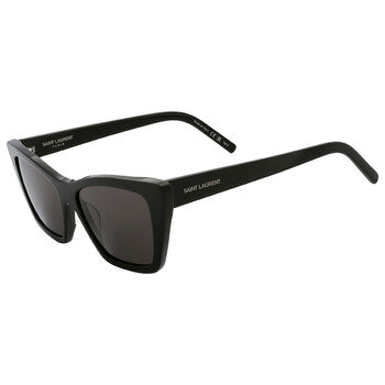 Saint Laurent Saint Laurent Grey Cat Eye Ladies Sunglasses SL 276 MICA 032 55