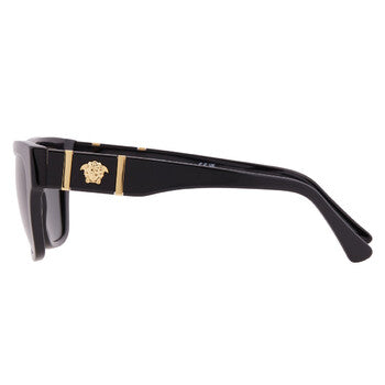 Versace Versace Dark Grey Square Men's Sunglasses VE4457 GB1/87 55