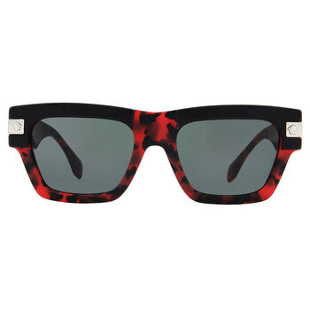 Versace Versace Dark Grey Rectangular Men's Sunglasses VE4464 545787 55