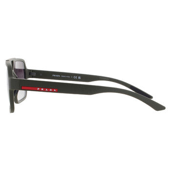 Prada Linea Rossa Prada Linea Rossa Grey Gradient Navigator Men's Sunglasses PS A06S 15X09U 59