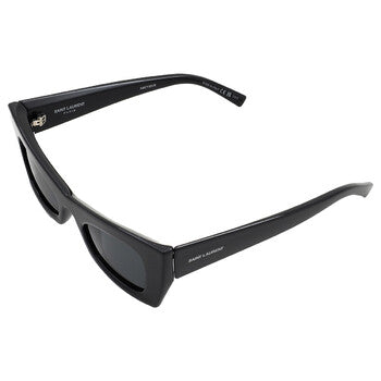 Saint Laurent Saint Laurent Black Cat Eye Ladies Sunglasses SL 702 001 49
