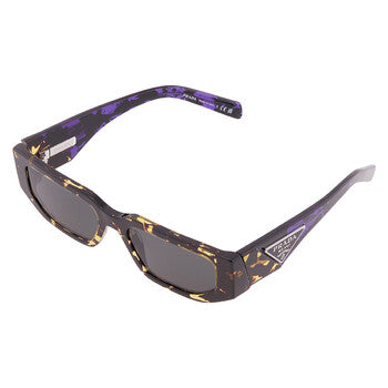 Prada Prada Dark Grey Rectangular Men's Sunglasses PR 09ZS 16R5S0 54