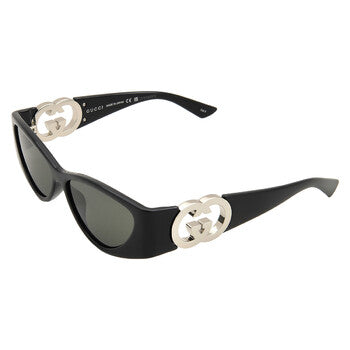 Gucci Gucci Grey Cat Eye Ladies Sunglasses GG1824S 001 55