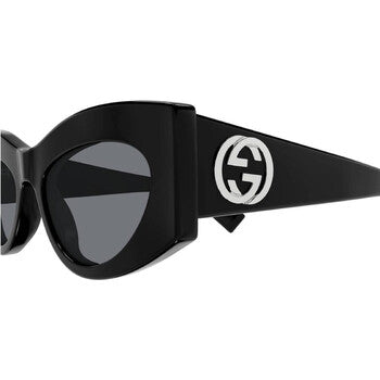 Gucci Gucci Grey Cat Eye Ladies Sunglasses GG1843S 001 53