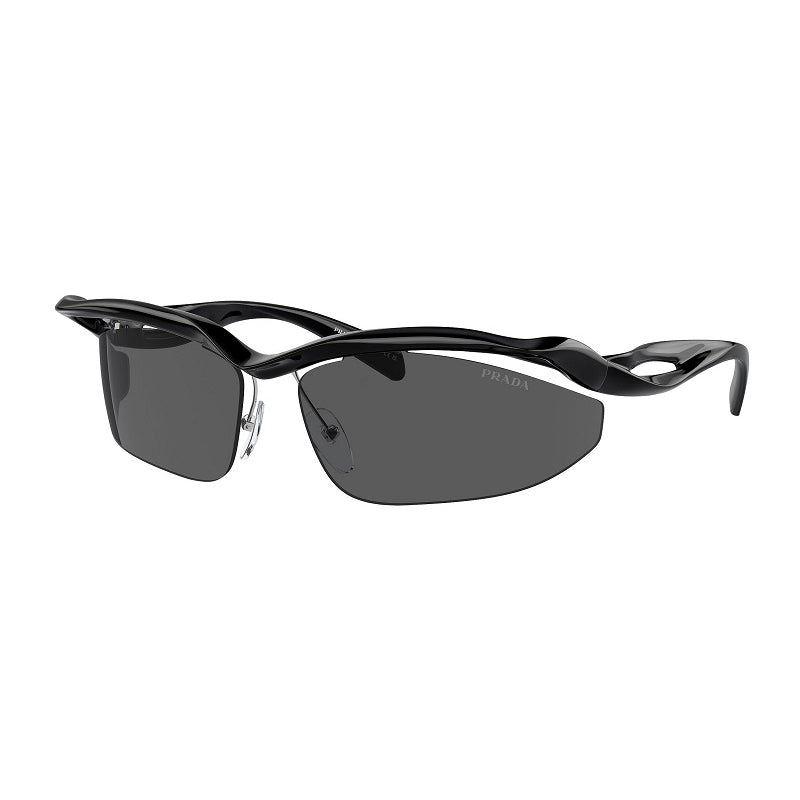 Prada PRA25S 1AB5S0 Black/Dark Grey 71mm