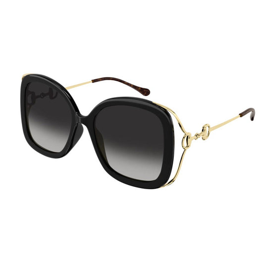 Gucci GG1021S 002 Black/Grey Gradient
