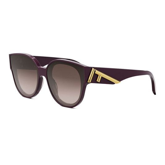 Fendi FE40111I 81F Shiny Purple/Brown Gradient 63mm