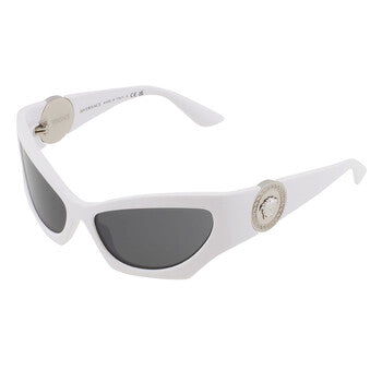 Versace Versace Dark Grey Cat Eye Ladies Sunglasses VE4450 314/87 60