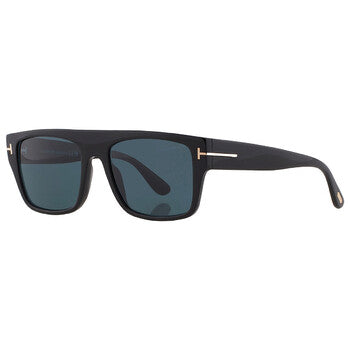 Tom Ford Tom Ford Dunning Blue Browline Men's Sunglasses FT0907 01V 55